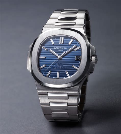 patek philippe 40th anniversary nautilus|patek philippe nautilus price list.